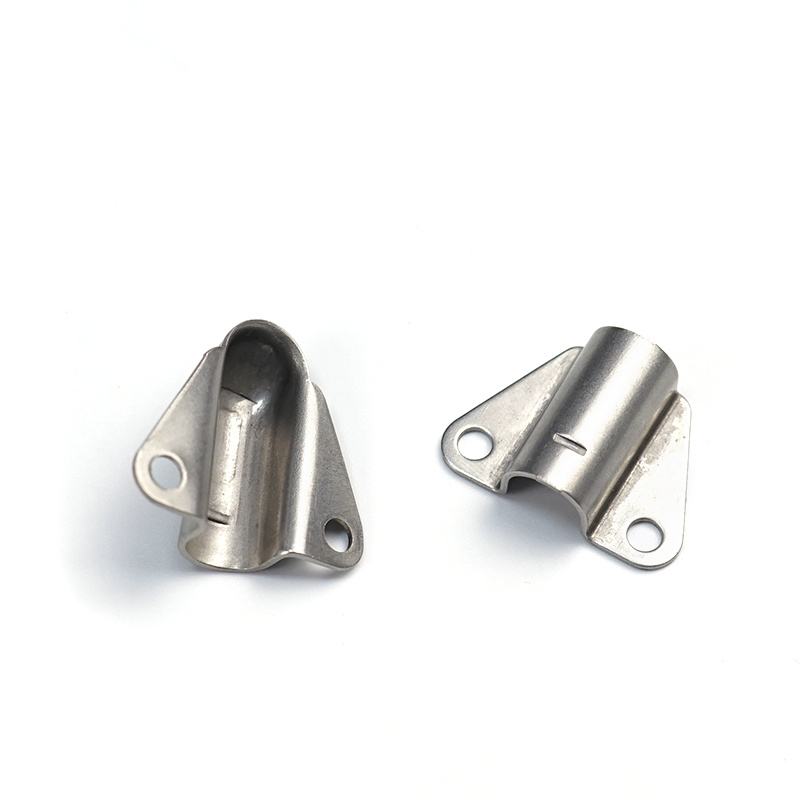 Factory Custom Metal Stamping Parts Stainless Steel U-Shaped Saddle Pipe Clamps