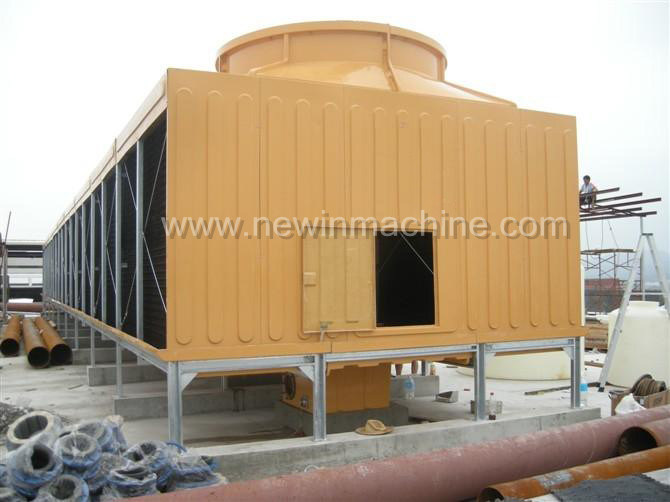 FRP Square Cross Flow Cooling Tower (NST-800/M)