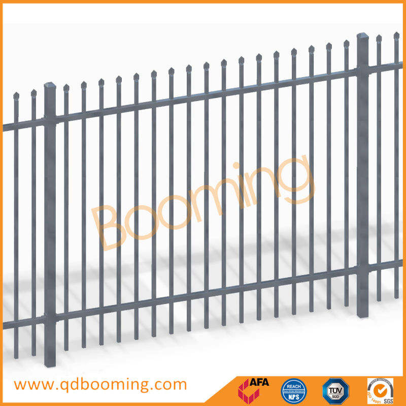 Black Tubular Panels and Gates /Security Steel Tubular Garden Fencing