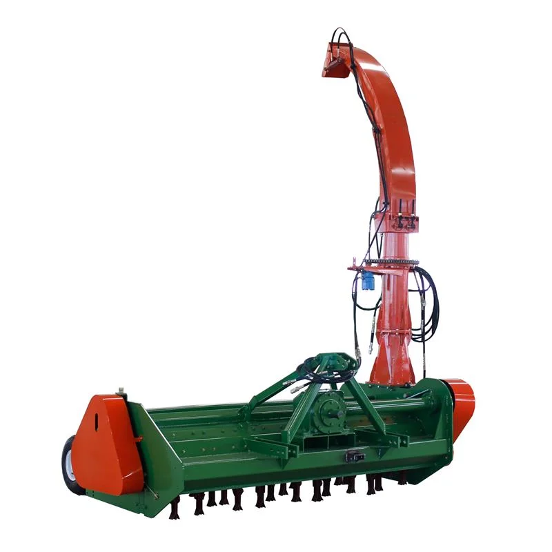 Green Fodder Harvester for Harvesting Corn Stalks with High Operation Efficiency and Hanging Behind
