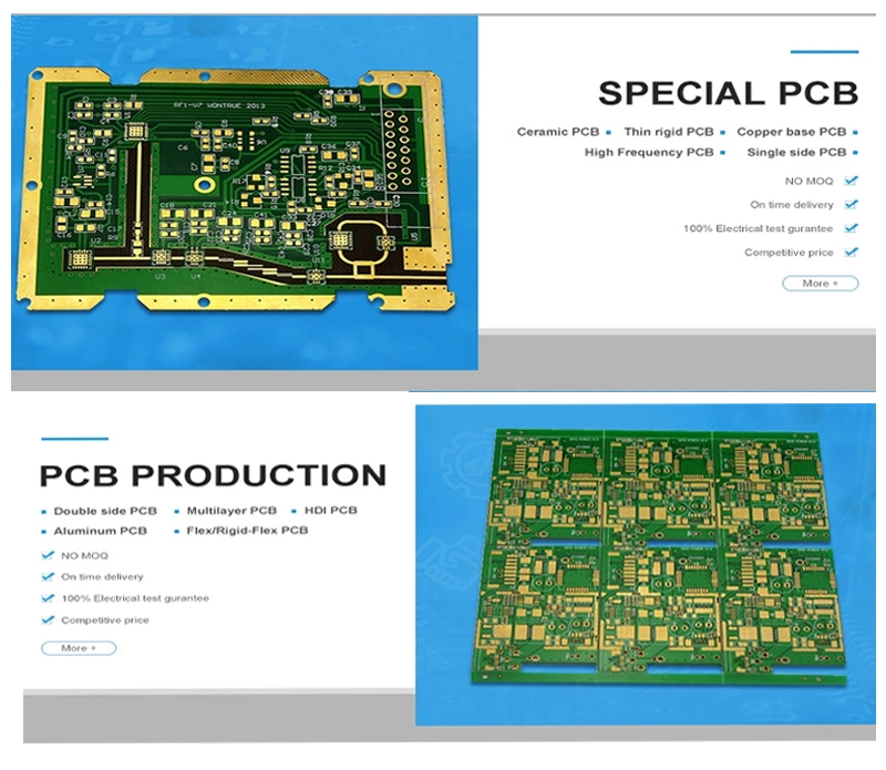 OEM/ODM Fr4 PCB Circuit Board Motherboard Multilayer PCB Assembly HDI PCB Design PCBA with Electronics