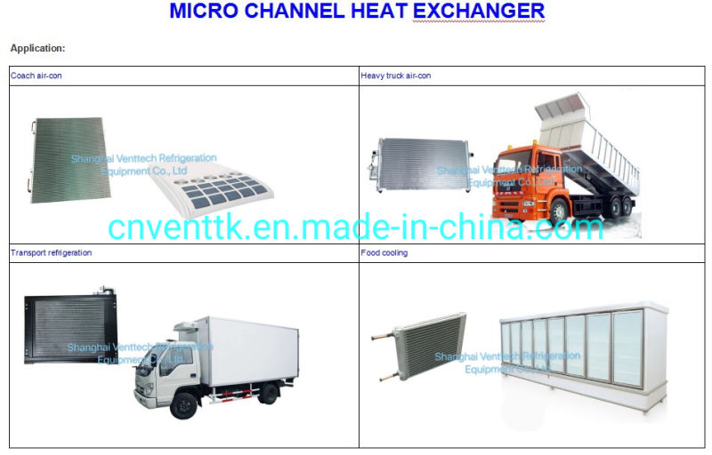 Micro Channel Heat Exchanger with Aluminum Tube and Aluminum Fin