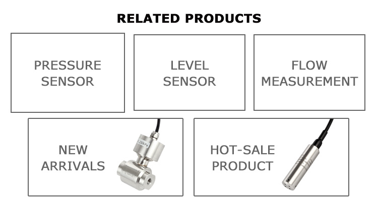 Full Stainless Steel Digital RS485 Liquid Water Tank Intelligent IP65 Customized Pressure Sensor