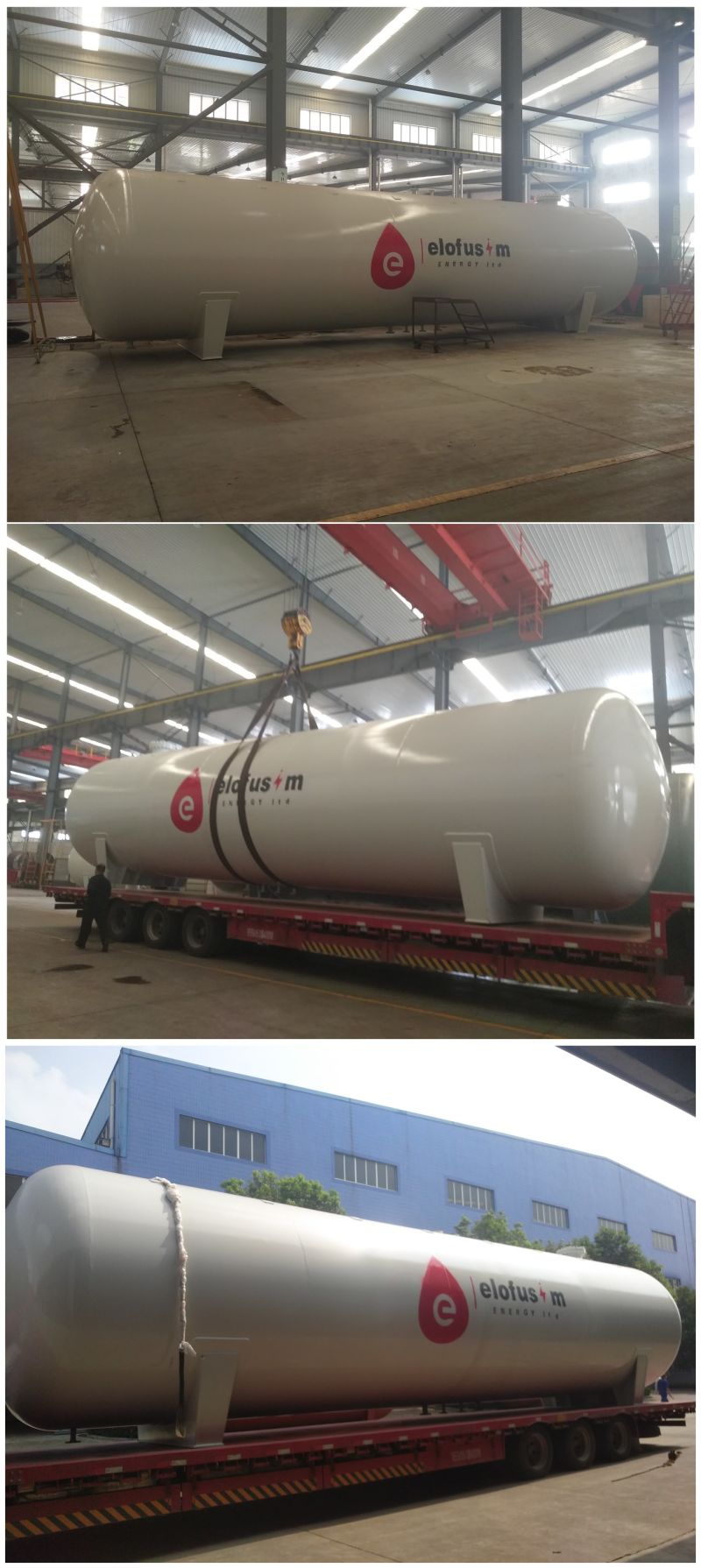 Factory Price Cooking Gas LPG Storage Tank 50 Ton LPG Storage Tank 100, 000L LPG Gas Tank for Sale