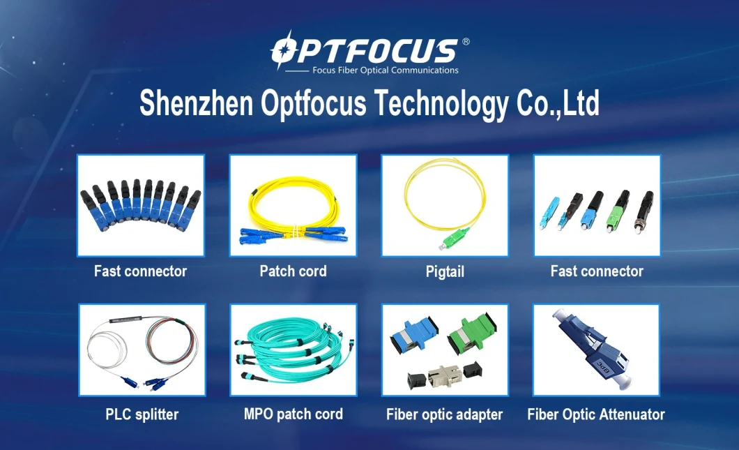 Cable Quick Connection Fiber Optic Mechanical Splice Fiber Optical Fast Connector