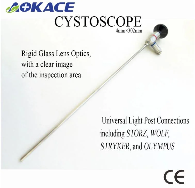 Medical Endoscopy Storz, Stryker, Olympus, Wolf Compatible Ent Otoscope / Cystoscope