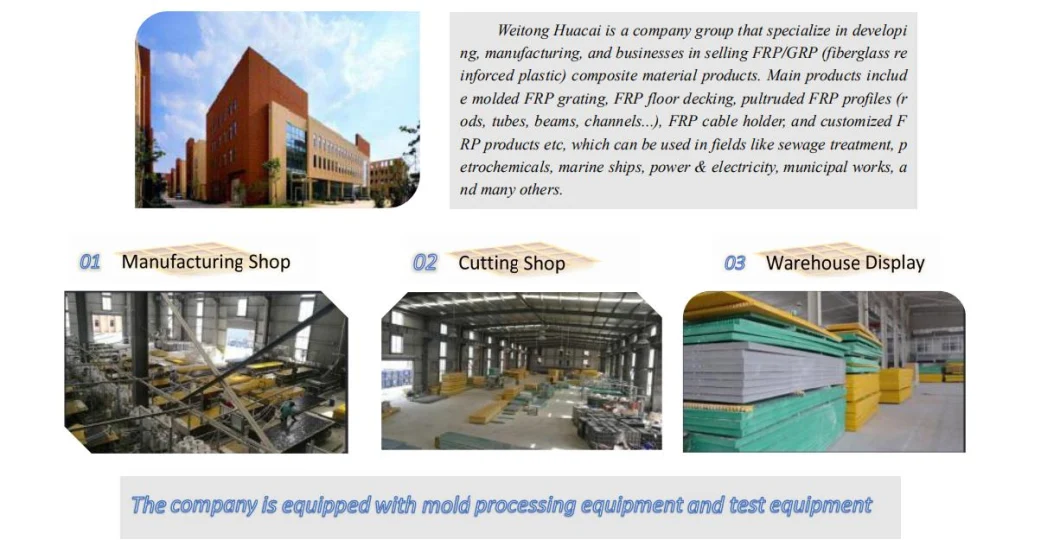 Extended Service Life Fiberglass Grate for Protective Shielding