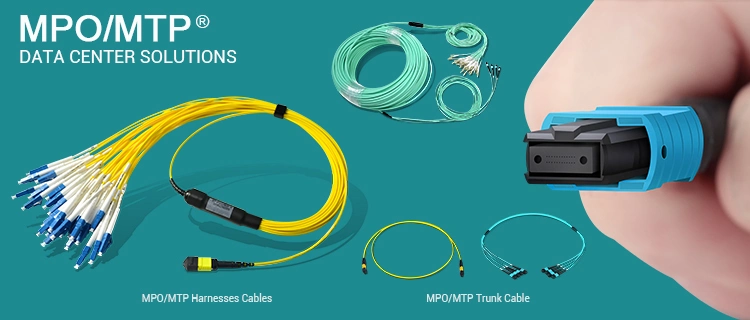 12core 24core Sm mm MPO/MTP Optical Loopback, Om3 Om4 MPO MTP Loop Back Fiber Optic Loopback
