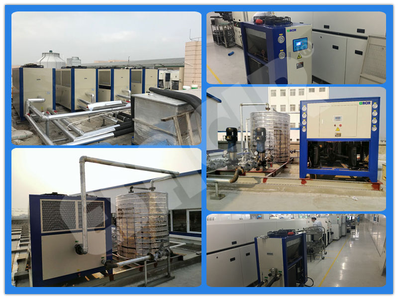 Portable Water Cooled Chiller Industrial Chiller with Chilled Water Pump