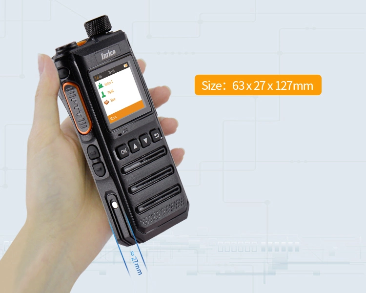 Inrico Professional Long Range Powerful Network Walkie Talkie 4G T640