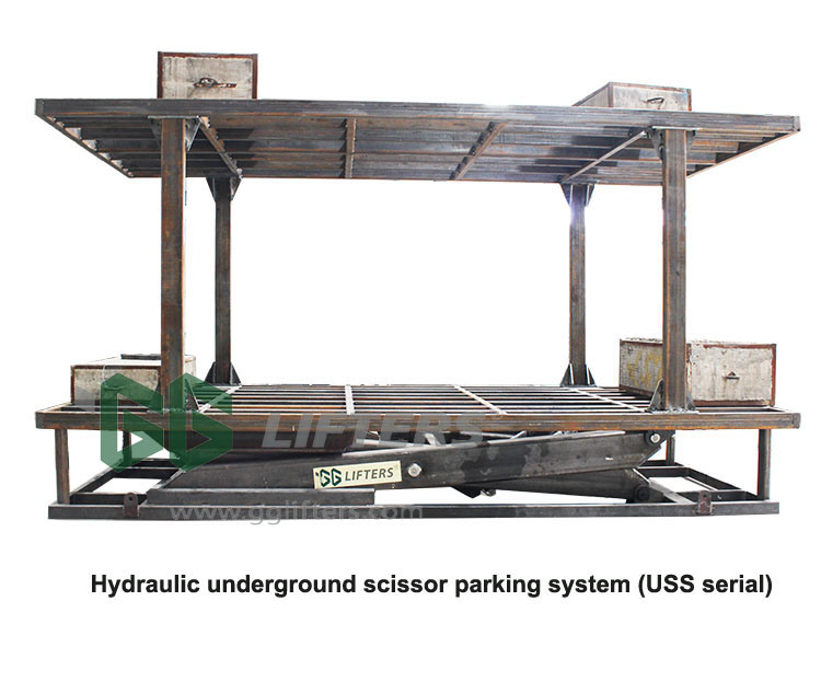hydraulic inground hydraulic parking system