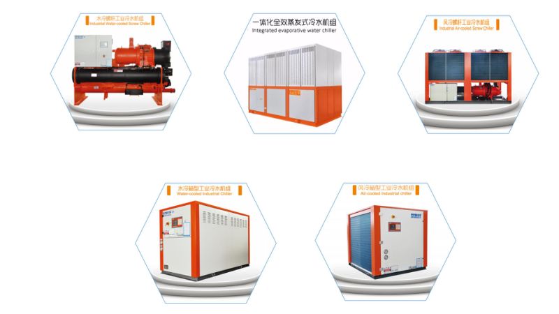 600kw Industrial Evaporating Cooled Water Chiller Refrigeration Machine