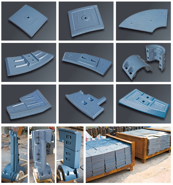Concrete Machinery Spare Parts - Mixer Liner Plate