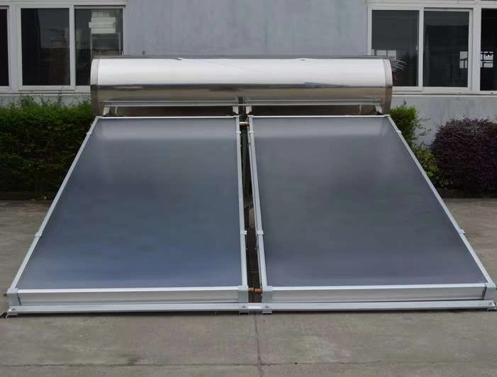 Flat Plate Solar Thermal Collector Panel with 0.4mm Selective Black Chrome Absorber Coating