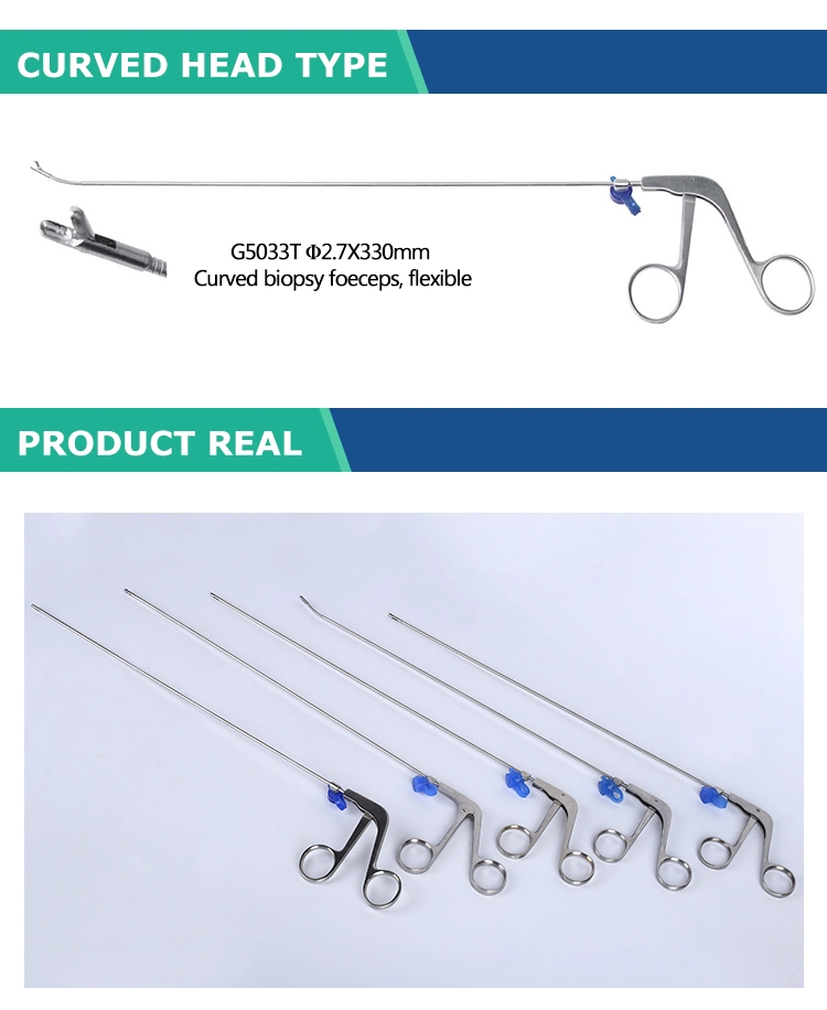High Quality Orthopedic Endoscopy Surgical Instrument Upward 15 Degree Punch and Biopsy Forceps