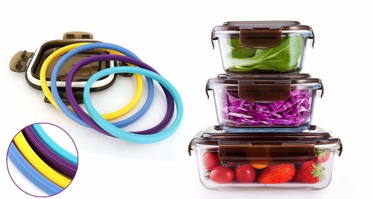 FDA Food Grade Silicone Rubber Seal Ring for Storage Jar