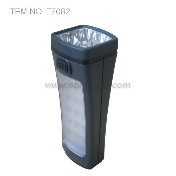 Rechargeable LED Camping Lantern W/2 Detachable Torch