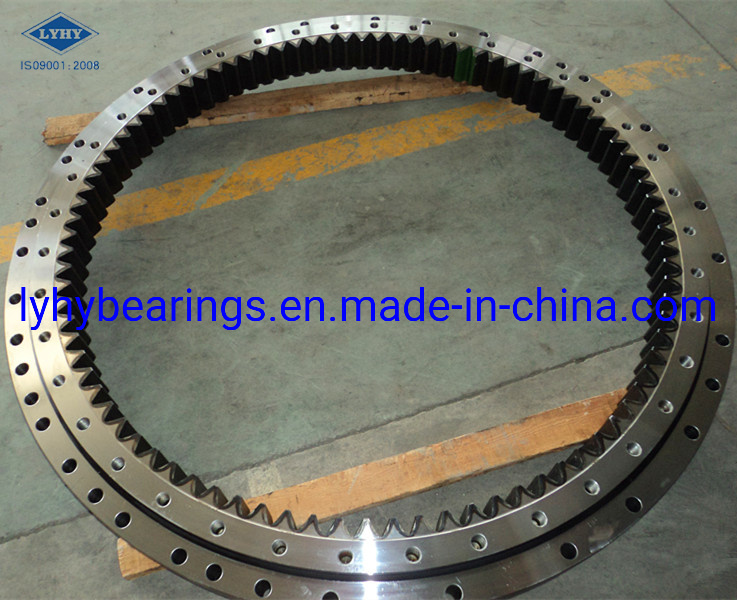 Excavator Slewing Ring Bearings Ball Bearing Gear Quenched Bearing (Hyundai excavator bearing 450LC-7)