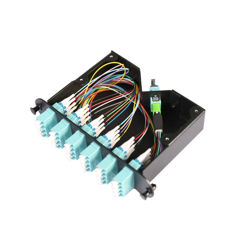 Fiber Optic Om3 24f MTP MPO Module Cassette for Fiber Optic Patch Panel