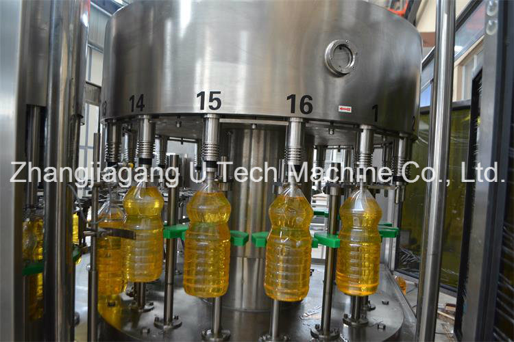 Full Automatic Complete Vegetable Oil Filling and Capping Making Production Machine Germany