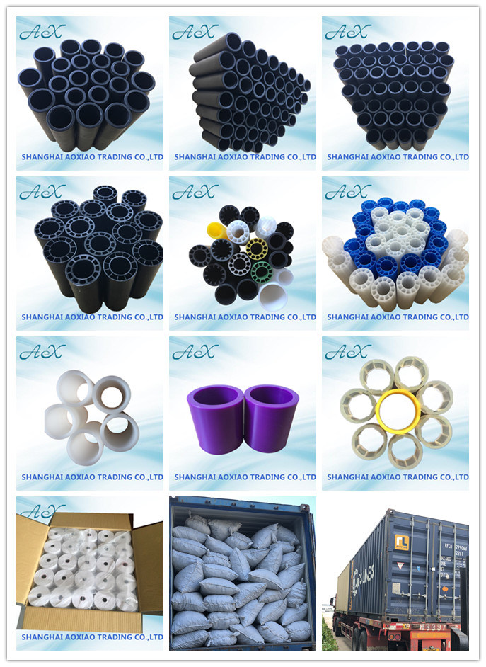 Plastic Honeycomb Pipe Core for No Weft Tape Thermal Paper Wood Free Paper