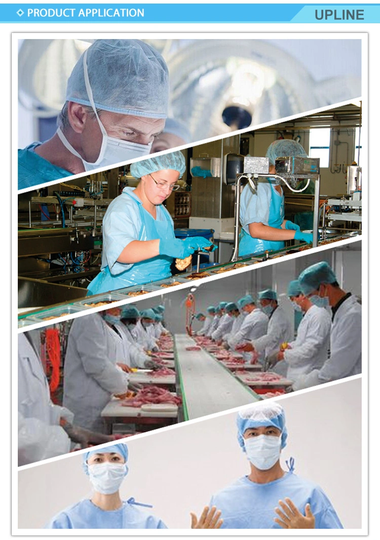High Quality Medical Disposable Medical Cap Surgical Blue SMS Hospital Cap SMS PP