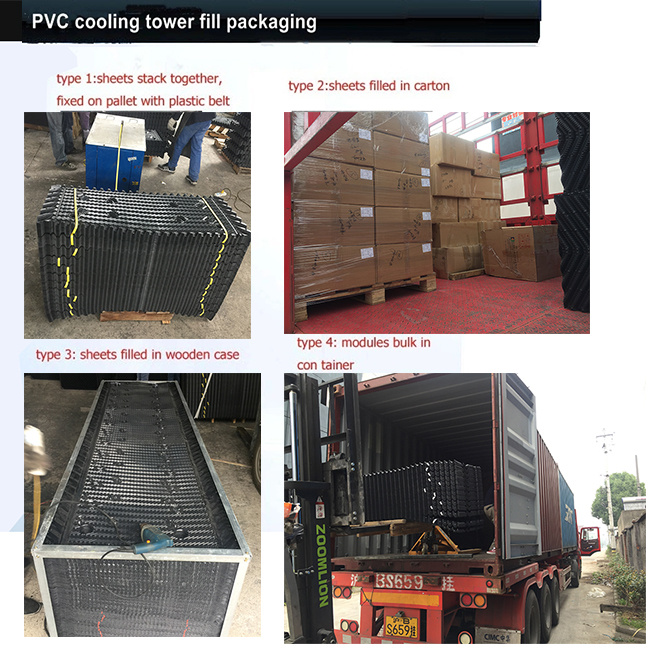 Cooling Tower PVC/PP Fill/Cooling Tower PVC Packing