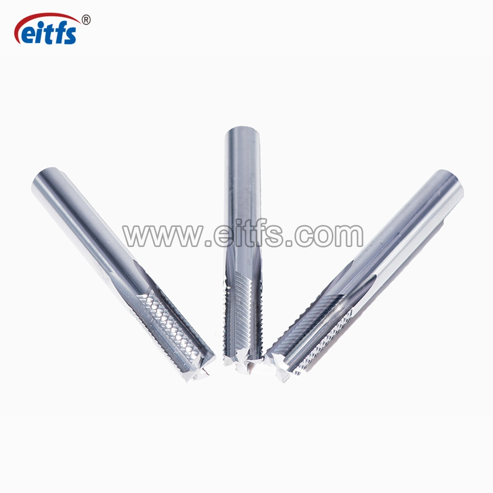 High Quality Corn Teeth End Mill for Wood Solid Carbide Router Bit End Mill Sharpener