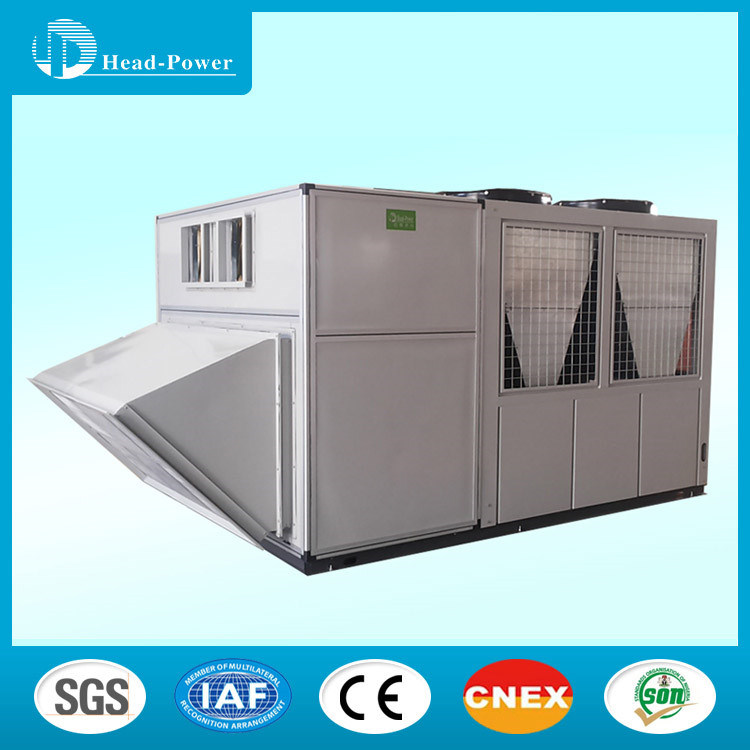 Air Cooled Heat Exchangers Rooftop Unit Central Air Conditioner with Cooling Capacity 52kw
