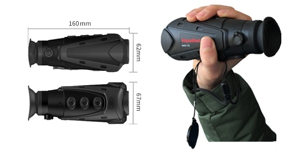 Guide IR510 N2 Handheld Infrared Thermal Imaging Monocular Night Vision Camera for Hunting, Outdoor, Patrol, Search and Rescue with 40mm Extender Lens