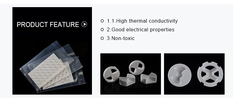 High Thermal Conductivity Alumina Al2O3 Aln Metallized Ceramic Substrate for LED PCB