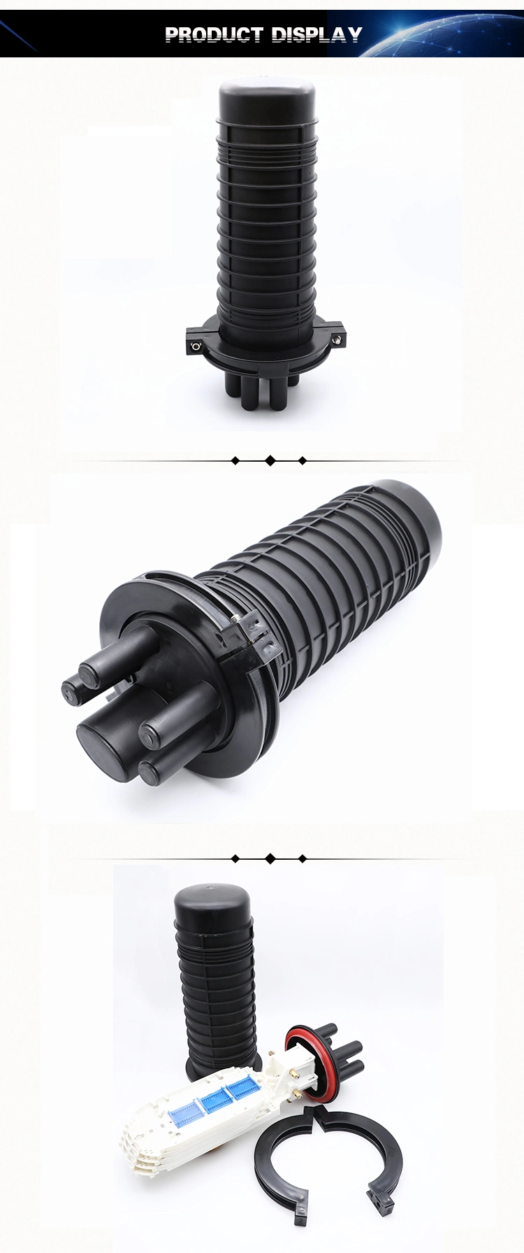 Optical Fiber Cable Joint/12 24 48 96 Core Dome Fiber Optic Splice Closure