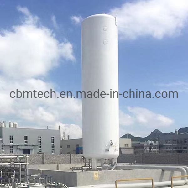 Top Tank Equipment Pressure Vessel Cryogenic Liquid Storage Tank