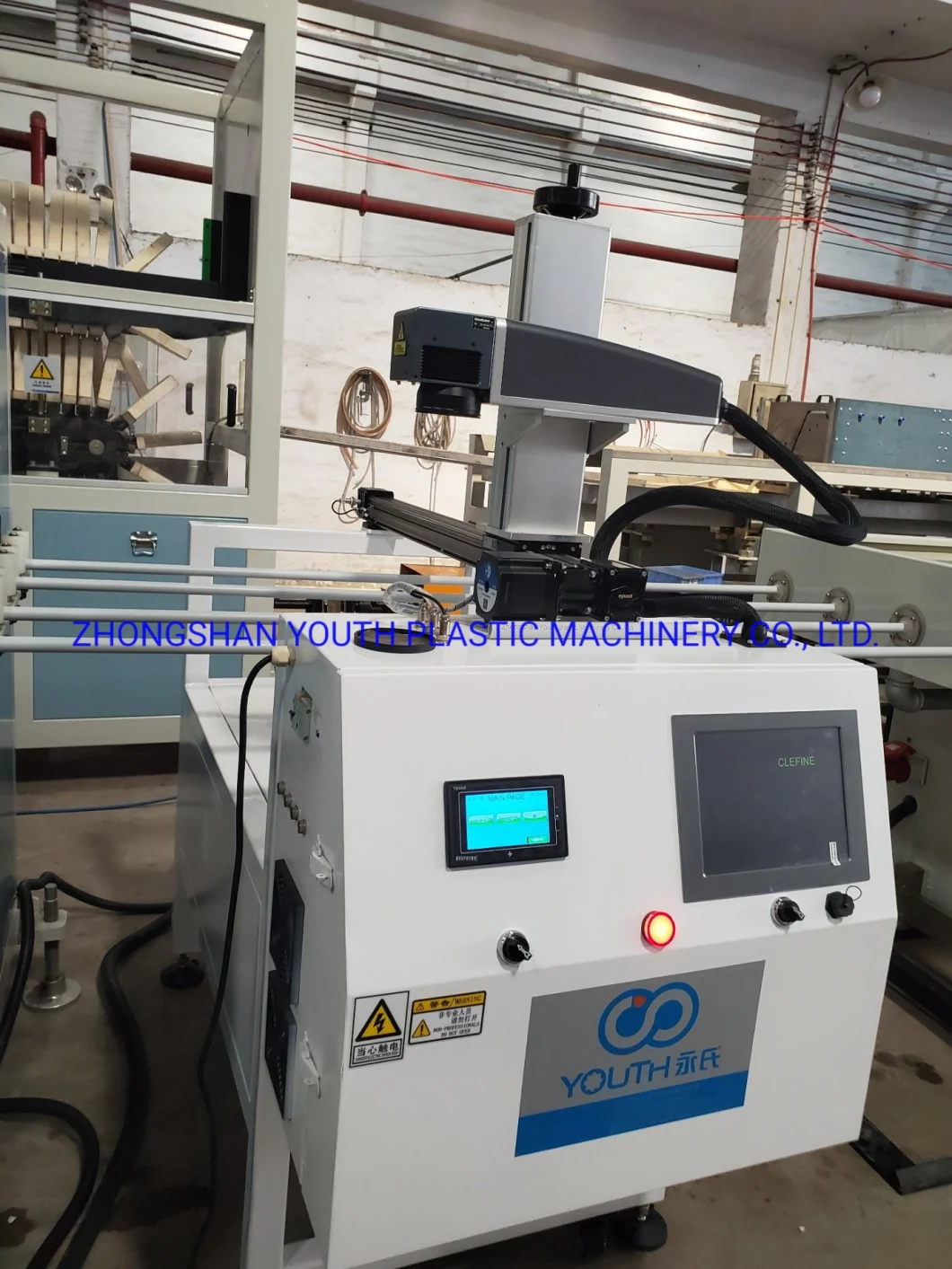 Fiber Laser 20W Metal Laser Printer for Tube Marking