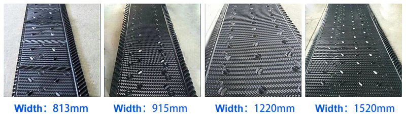 Industrial PP PVC Cooling Tower Fill Packing Media PVC Fill for Cooling Tower