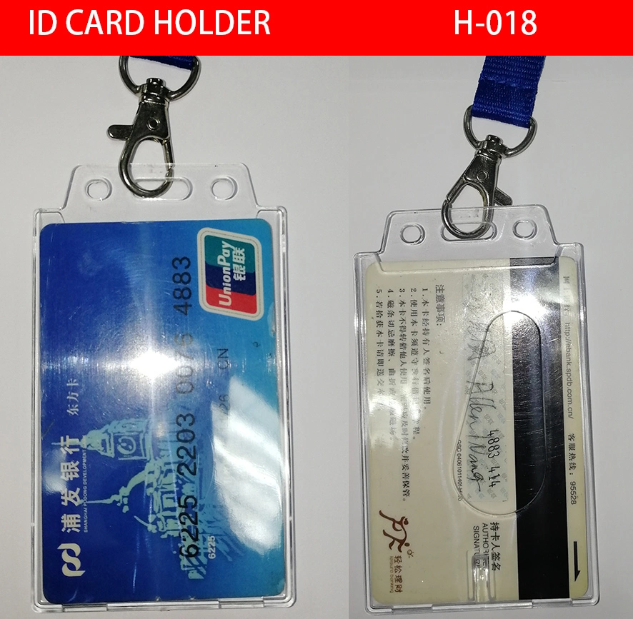 Matt ID Card Holder, Worker Card Holder, Bank Card Holder, Plastic Card Holder