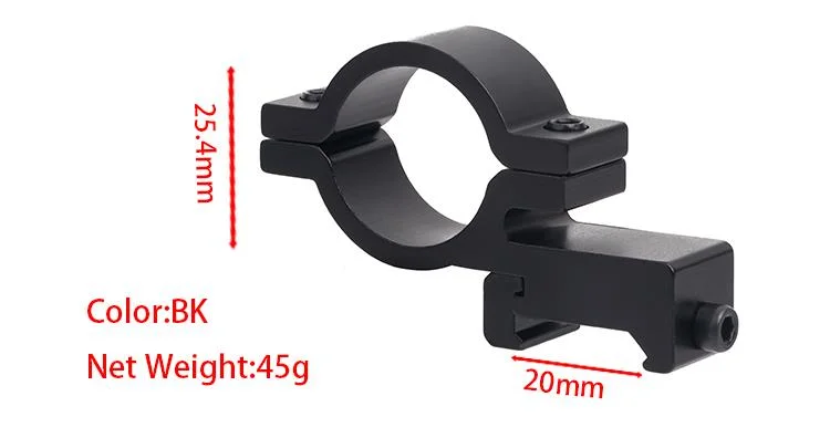 High Quality Good Price Flashlight Mount 25.4mm Diameter