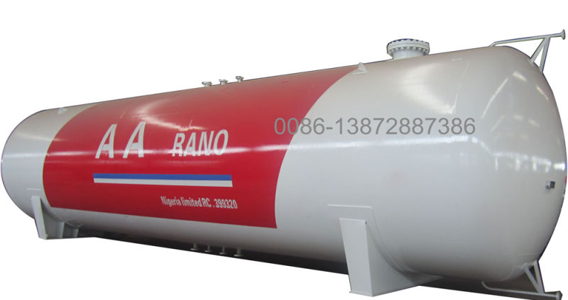 Clw Brand 60m3 Pressure Vessel Bulk LPG Storage Tank Price