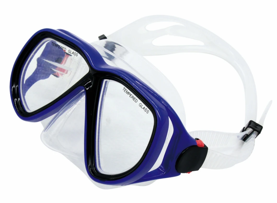 Diving Mask Snorkeling Diving Mask Adult,   Tempered Glasses Panoramic 180° Wide View Diving Goggle