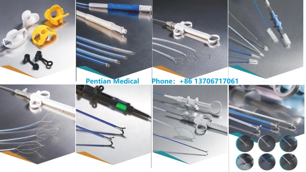 Factory Disposable Endoscopic Rotatable Hemoclip with Ce Mark