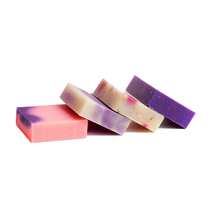 OEM/ODM Made with Pure Essential Oils Lilac Flowers Luxury Handmade Soap for Skin Care