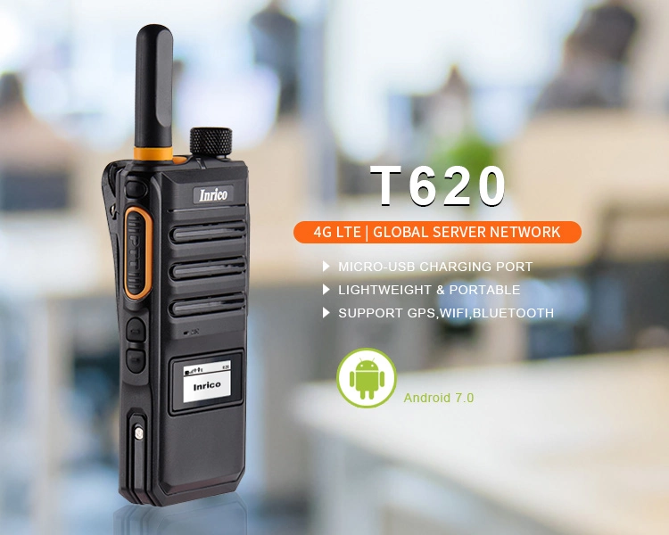 Inrico Professional Long Range Powerful Network Walkie Talkie 4G T620