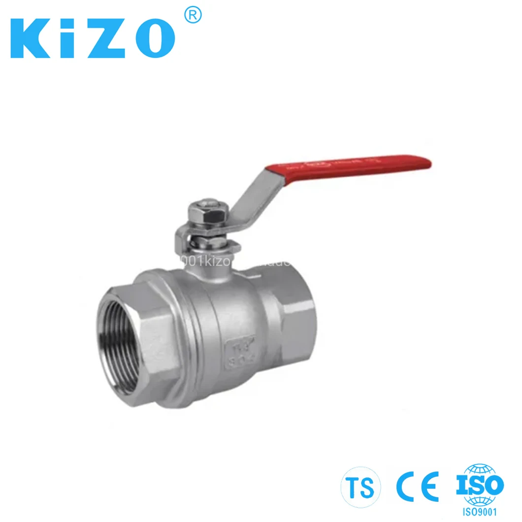 Chinese Casting Steel SS304 2PC Ball Valve