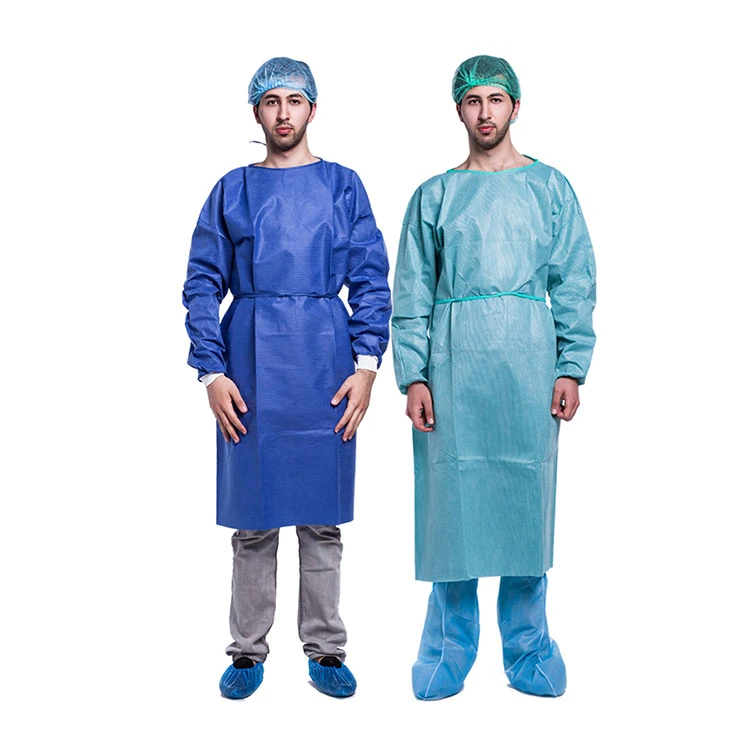 Disposable Surgical Gown SMS Non Woven Surgical Gown Disposable Sterile Surgical Gown