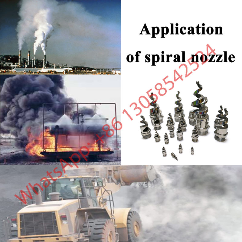 Ys PTFE Desulfurization Cooling Tower Sprinkler Spiral Nozzle