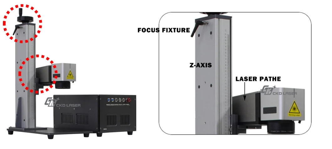 Metal PCB Plastic Logo Printing Equipment by Fiber Laser Quickly Acturatelly