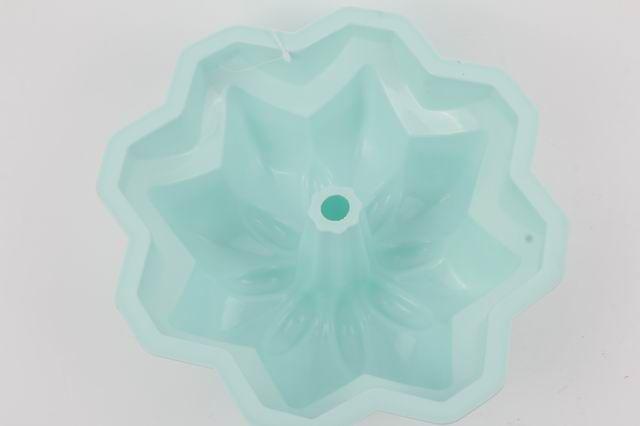 Round Silicone Cake Mold Mould with Lace