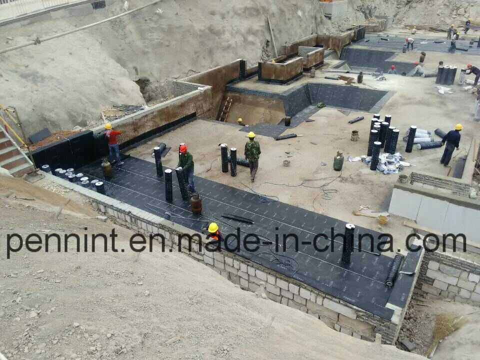 Self-Adhering/Torched on Bitumen Waterproof Membrane with Mineral Granules