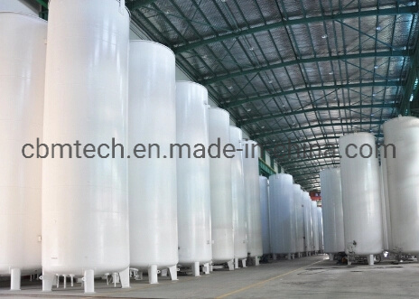 Top Tank Equipment Pressure Vessel Cryogenic Liquid Storage Tank