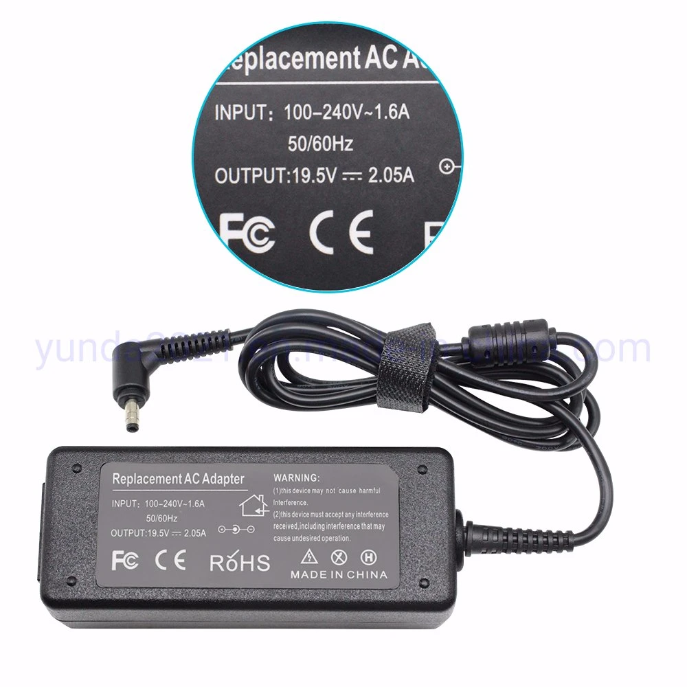 19V 2.05A 40W AC Adapter OEM Replacement for HP N17908 Mini PC Power Supply Charger Tips: 4.0mm*1.7mm